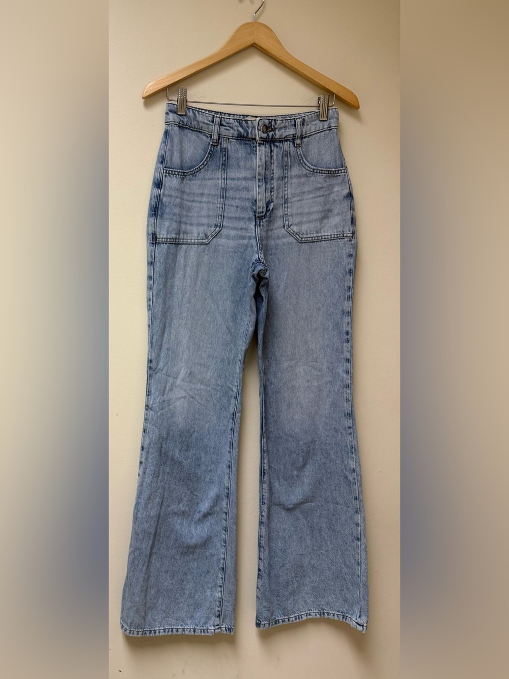 🔷Marine Layer Light Blue High-Rise Wide Leg Jeans🔷